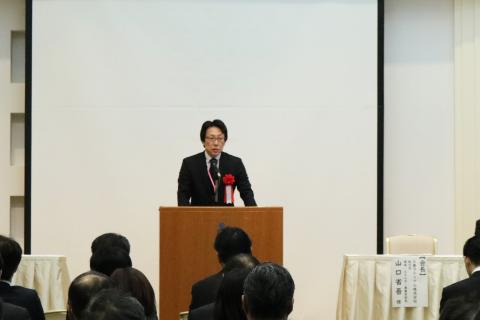 ふくおか3Rメンバーズ 設立記念式 三菱マテリアル(株)山口省吾