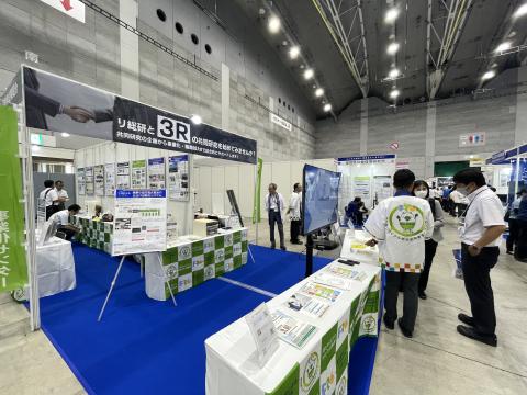 エコテクノ2025展示会ブースの様子２