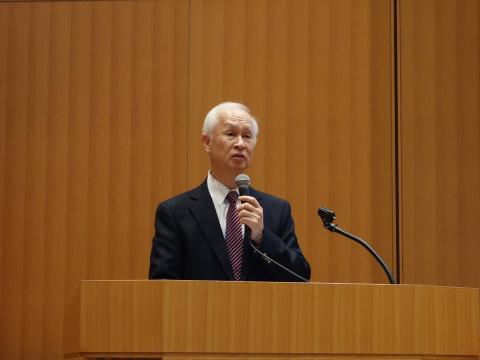 ふくおか3Rメンバーズ 開会挨拶 センター長 中村 崇の写真